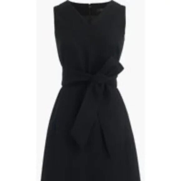 J.CREW Handbags - RARE EUC $168 J CREW V-neck sheath dress double-serge wool Black G8357 WOMENS  6